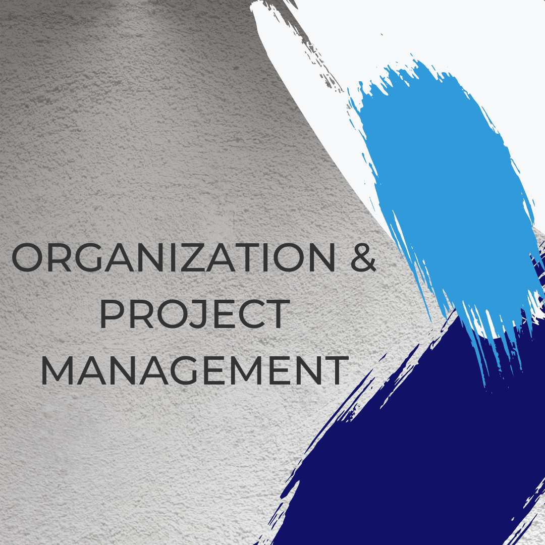 ORGANIZATION & PROJECT MANAGEMENT